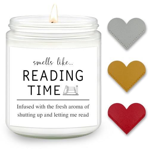 Scented Candles, Set of Multiple (Book Lover)