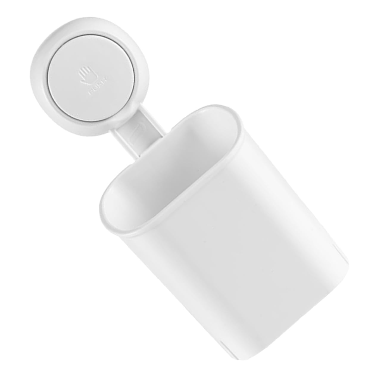 GLEAVI 5 Pezzi Thotocognio Titolare Doccia Porta Spazzolini Da Bagno Parete Porta Spazzolino Supporto Da Parete Adesivo Sospeso Accessorio Da Bagno Bianca Addominali
