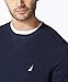 Nautica Men's Ribbed Sweater, Navy, Large