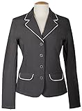 Hersteller: Harry's Horse Harry\'s Horse Rijjas Softshell St.Tropez II, Farbe:Dark-Shadow-weiß, Größe:XXS
