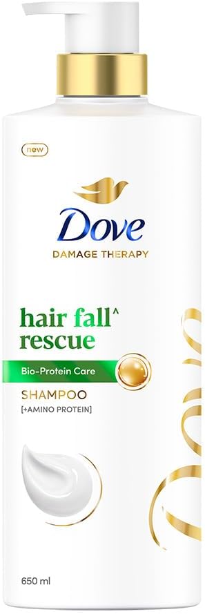 Hair Fall Rescue Shampoo 650 ml|| For Damaged Hair|| Hair Fall Control for Thicker Hair - Mild Daily Anti Hair Fall Shampoo for Men & Women