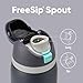 Owala FreeSip Insulated Stainless Steel Water Bottle with Straw for Sports, Travel, and School BPA-Free Sports Water Bottle, 32 oz, Foggy Tide