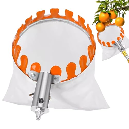 Raccogli Frutta Con Sacchetto, Raccoglitore Di Frutta Testa Raccoglitori Di Mele, Cesto Raccoglitore Di Frutte Testa, Raccogli Frutte Con Borsa In Tessuto Per La Raccolta Di Mele, Arance, Pesche