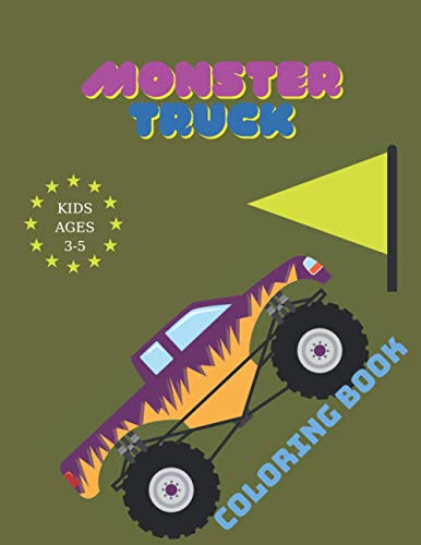 Monster Truck: Coloring Book for Kids Ages 3-5, Cute Designs for Boys and Girls image 2