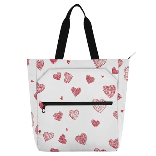 Bolsas de mano ligeras con bolsillos para evitar el peso excesivo al comprar