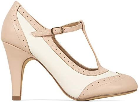 J. Adams Women's Tango Heels - Retro Oxford Style