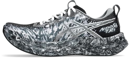 ASICS Men's Noosa TRI 16 Running Shoes, 9.5, Black/White