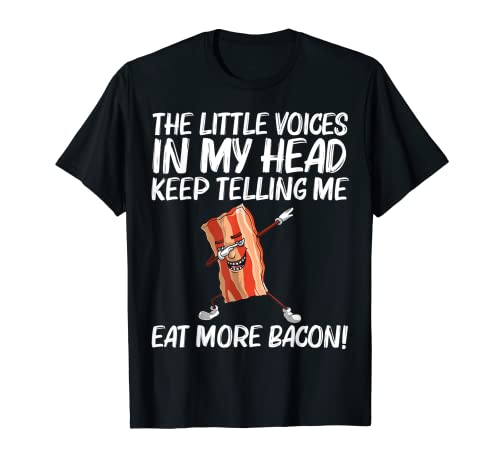 Funny Bacon Gift For Men Women Bacon Strips Foodie Lovers T-Shirt