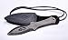 Toferner Hand Forged Knife- Black - Marksmanship- Sports- Hand Made Genuine Leather Case- Polished & Hardened Blade - Vintage-Great Gift Idea
