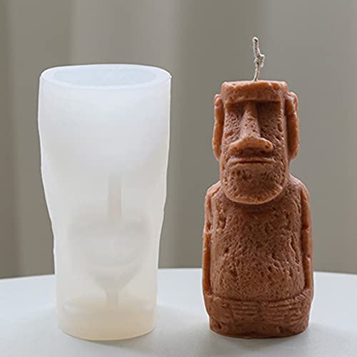 JIUYECAO Kreative Aromatherapie-Kerzenform, 3D-Eisberg, Hochzeitskleid, Kerze, Silikon, Seifenherstellung, Kuchen… – Bild 4