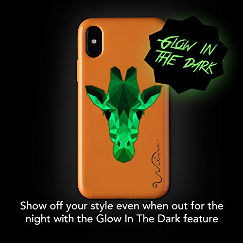 Coque iPhone X/XS phosphorescente pour retrouver son tel de nuit - 2