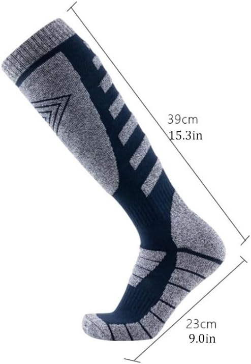 VIDI Ski Socks Outdoor Sports Long Tube Sweat Absorbing Warm