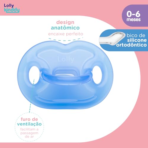 Ch 100% Silicone Ot1 M, Lolly, Azul glide