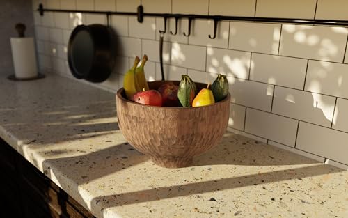 Image of Orange Tree Kalai Bowl - Big | Large Decorative Bowl with Elegant Finish | Suitable for Serving or Display | Adds Stylish Touch to Dining or Living Rooms
