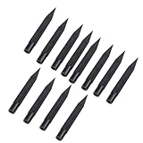 MAGICLULU 12 Stück Erdspieße aus ABS Leichtes Design für Gartenwege Landschaftsbeleuchtung und Saisonale Dekorationen Wie Halloween