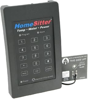 Control Products FreezeAlarm Homesitter Temperature, Water, Power Alarm HS-700 with voice message to