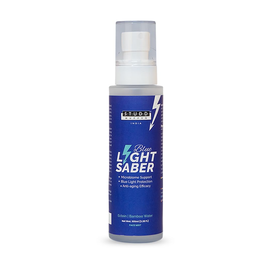 Studd Muffyn | Blue Light Saber Face Mist (100ml) | Shields skin from blue light | Hydrates and refreshes