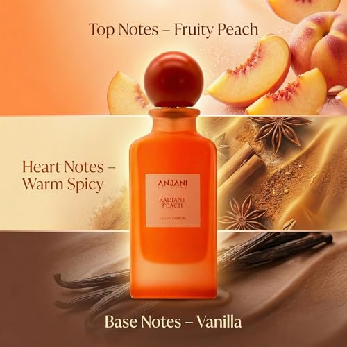 Image of Eau De Parfum For Men & Women 85ml |⁠ Radiant Peach Perfume - Inspired by T. Ford Bitter Peach | Long Lasting | Warm Spicy, Vanilla & Fruity | Premium Fragrance