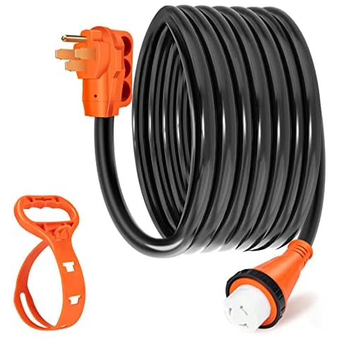 WELLUCK Power Extension Cord, 50 Amp, 25FT Cover