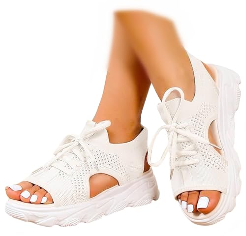 Dkieuyu Orthopedic Sandals for Women 2026 Summer Dressy Arch Support Walking Comfortable Breathable Open Toe Sport Sandals