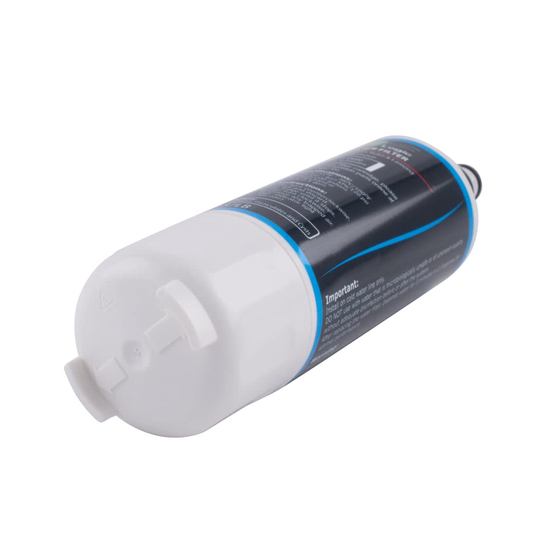 FilterLogic FFL-157LB | 2x Filtro acqua sostituisce cartuccia 4874960100 compatibile con Beko, Smeg, Grundig, Kuppersbusch frigorifero frigo americano 4 porte