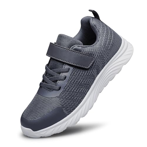 Raoendis Boys Girls Sneakers Kids Shoes Lightweight Breathable Athletic Running Tennis Fitness Shoes for Unisex Toddler/Little Kid/Big Kid