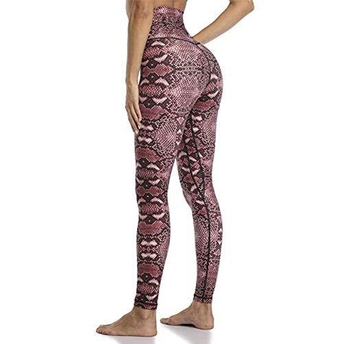 Leggings de yoga sin costuras con efecto push up y cintura alta deportiva