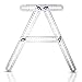 Multi Angle Measurement Tool Premium Stainless Steel 4 Sided Professional Ruler | Level Angleizer Measuring Template Ideal for Drawing, Carpenters, Craftsmens, Woodworkers, Builders, Handymen and DIY