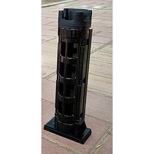 Porte-canne à pêche vertical et robuste en lot de 4 pour accessoires de boîte