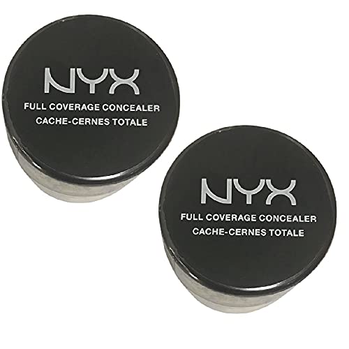 Pack of 2 NYX Above & Beyond Full Coverage Concealer, CJ01 Porcelain