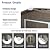 ALAULM 8'x6' Outdoor Storage Shed Outdoor Galvanized Metal Tool Shed with Vents & Sliding Door, Waterproof Garden Shed for Patio,Lawn,Backyard to Store Bikes,Tools,Brown
