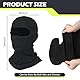 uinnossvc Sturmhaube Vollgesichtsmaske Balaclava Motorrad, Sturmhaube Motorrad, Skimaske, Motorradhelm Liner, Outdoor-Sonnenschutz Multifunktionsmaske für Fahrrad Bergsteigen Angeln