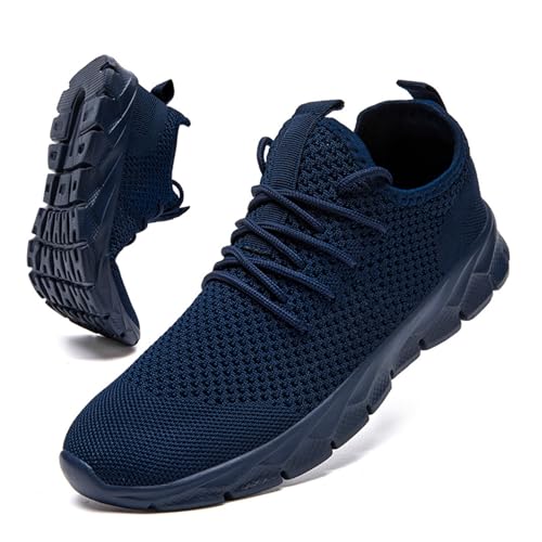 Image of Men Running Shoes Tennis Walking Gym Slip On Athletic Fashion Sneakers