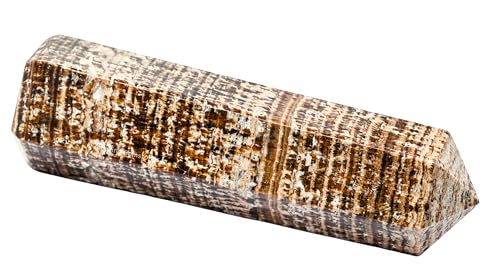 Image of Amazing Gemstone Large Aragonite Crystal Towers ~ Natural Healing Crystal Point Obelisk for Reiki Healing and Crystal Grid (5.5 inch to 6 inch Inch)