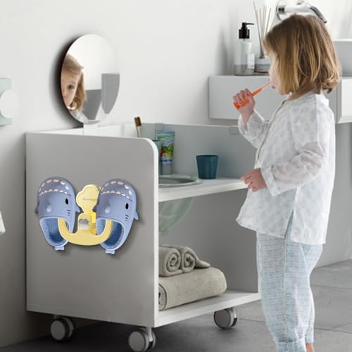 Gancho montado na parede | Gancho de armazenamento com ventosa, organizador de chinelos que economiz