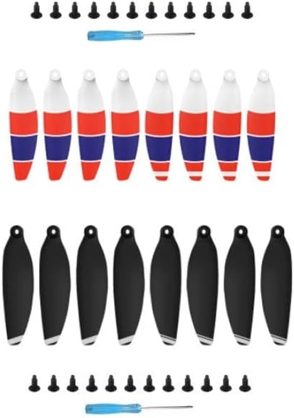 Miniatura 6 de INLIMA Para DJI Mavic Mini 16 piezas de hélice de repuesto para DJI Mavic Mini Drone 4726 Accesorios ligeros Ventiladores de ala de cuchilla,