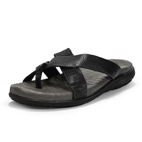 Image of Woodland Men's Leather Slippers