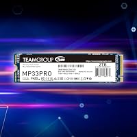 TEAMGROUP MP33 PRO 2TB M.2 PCIe 2280 NVMe 1.3 interne SSD, bis zu 2100 MB/s Gen3x4 Solid State Drive, Terabyte Written TBW> 1.000 TB TM8FPD002T0C101 – Ansicht 5