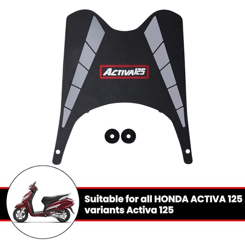 Image of Grandbiker Scooter Rubber Foot Mat Compatible with Activa 125 (1)