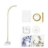 STFALI Arco para globos, 2,5 m, soporte para globos, para bodas, graduación y...