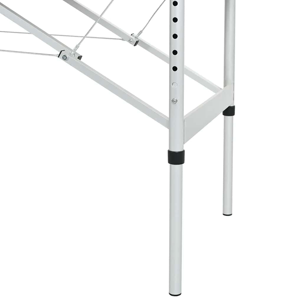 Massagetisch mit 4 Zonen Aluminiumrahmen Anthrazit 186×68 cm,Gesundheit & Schönheit,Körperpflege,Massage & Entspannung,Massagetische,Anthrazit,17.85 kg-110176