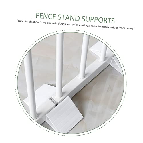 Hamster Accessories Puppy Fence Kitten Playpen 4Pcs Plastic Support Groove Hamster Fence Pet Cage Cupport Feet Fence Support Garden Accessory Plastic Fence Part Base The Fence #TOP3