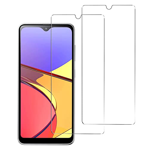 【2枚セット】 Galaxy A21 用 ガラスフィルム SC-42A SCV49 ギャラクシー A21 強化ガラス 液晶保護 フィルム 【気泡ゼロ/貼り付け簡単/高透過率/指紋防止】