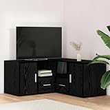 Basinlix Moderner Eckschrank mit verstellbaren Regalen für Flexible Stauraumlösung im Wohnzimmer, Flur oder Büro, platzsparend, stilvoll, wartungsarm, ideal für Ordnung und modernes Design