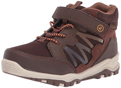 Stride Rite boys Angus Fashion Boot, Brown, 7 Little Kid US