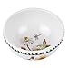 Portmeirion Exotic Botanic Garden 5.5” Fruit Salad Bowl | Set of 6 | Assorted Motifs | Fine Earthenware | Dishwasher, Microwave, Freezer and Oven Safe | Made in England