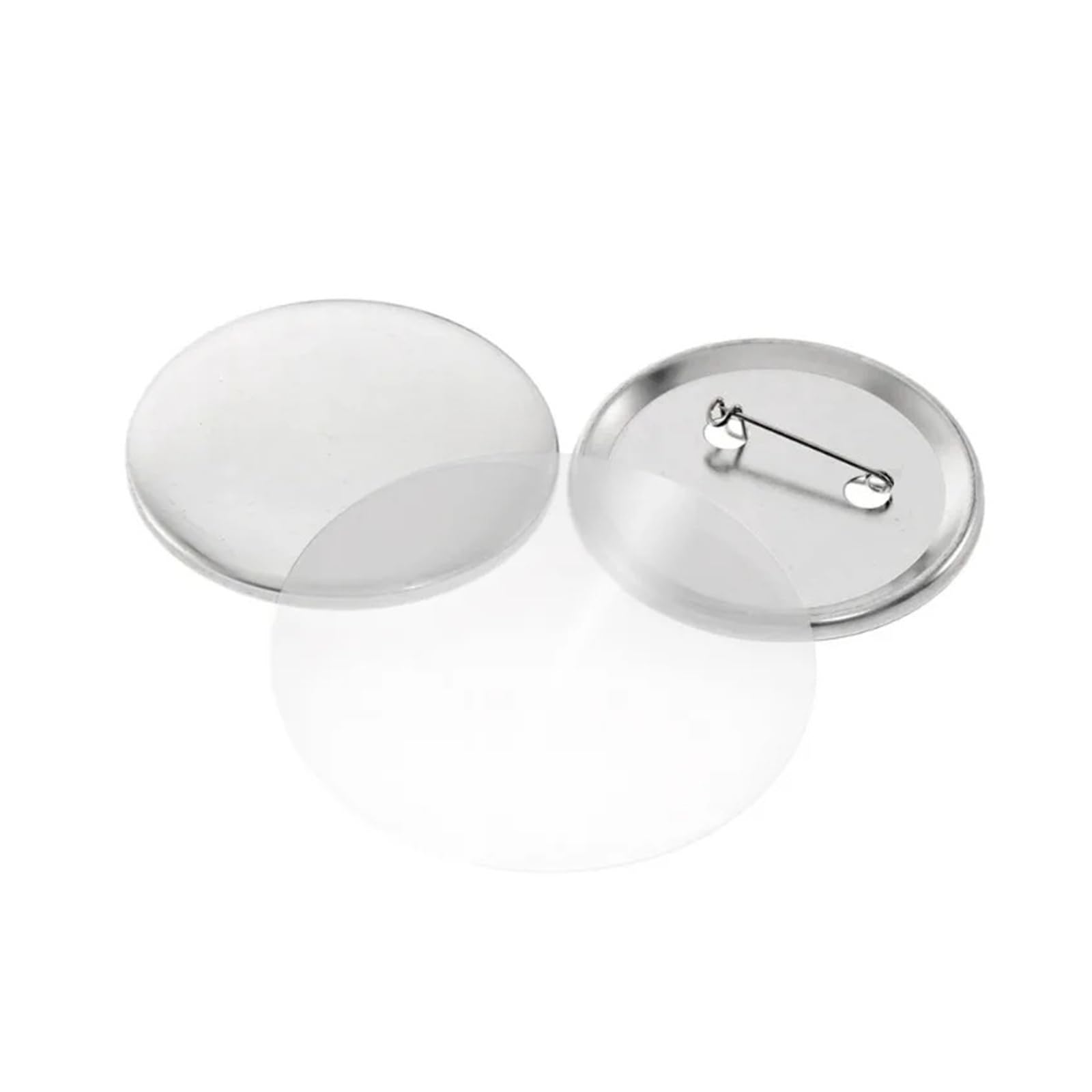 200 szt. przypinek do przypinek DIY, części do produkcji przypinek metalowych, 25/32/37/44 mm, materiały do maszyny do produkcji przypinek Produkcja DIY(37mm,200pcs metal base)