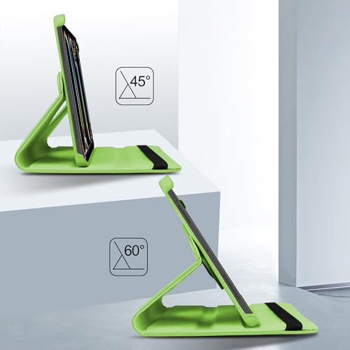 Image of TGK Rotating Case for iPad Pro 11 Inch M5 2025 /M4 2024 Model A3357 /A3358 /A3359 /A2836 /A2837 /A3006, Cover for 6th /5th Gen iPad Pro 11 inch (Green)