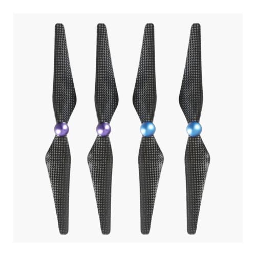 Jeu d'hélices en de carbone 9450F (4 pièces) bleu violet pour drone 2 3