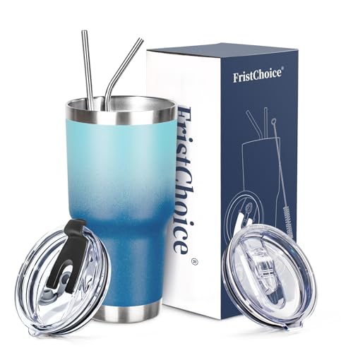 FristChoice 30 oz Gradient Blue Insulated Tumbler